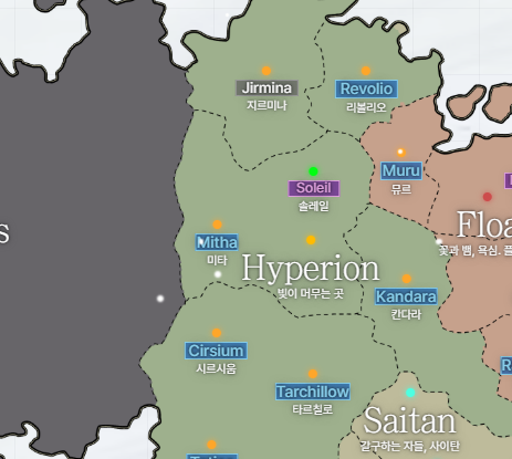 비주얼 맵의 아름다움...